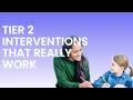 Episode Improving Student Behavior - Tier 2 Interventions That Really Work