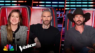 What’s On Kelly, Adam and Riley's Camera Roll? | The Voice | NBC