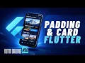Flutter Widgets 4 Padding Card - FLUTTER CHALLENGE 2026 Tutorial