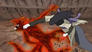 Naruto Completely Lost Control and Unleashed Four Tails Against Orochimaru
