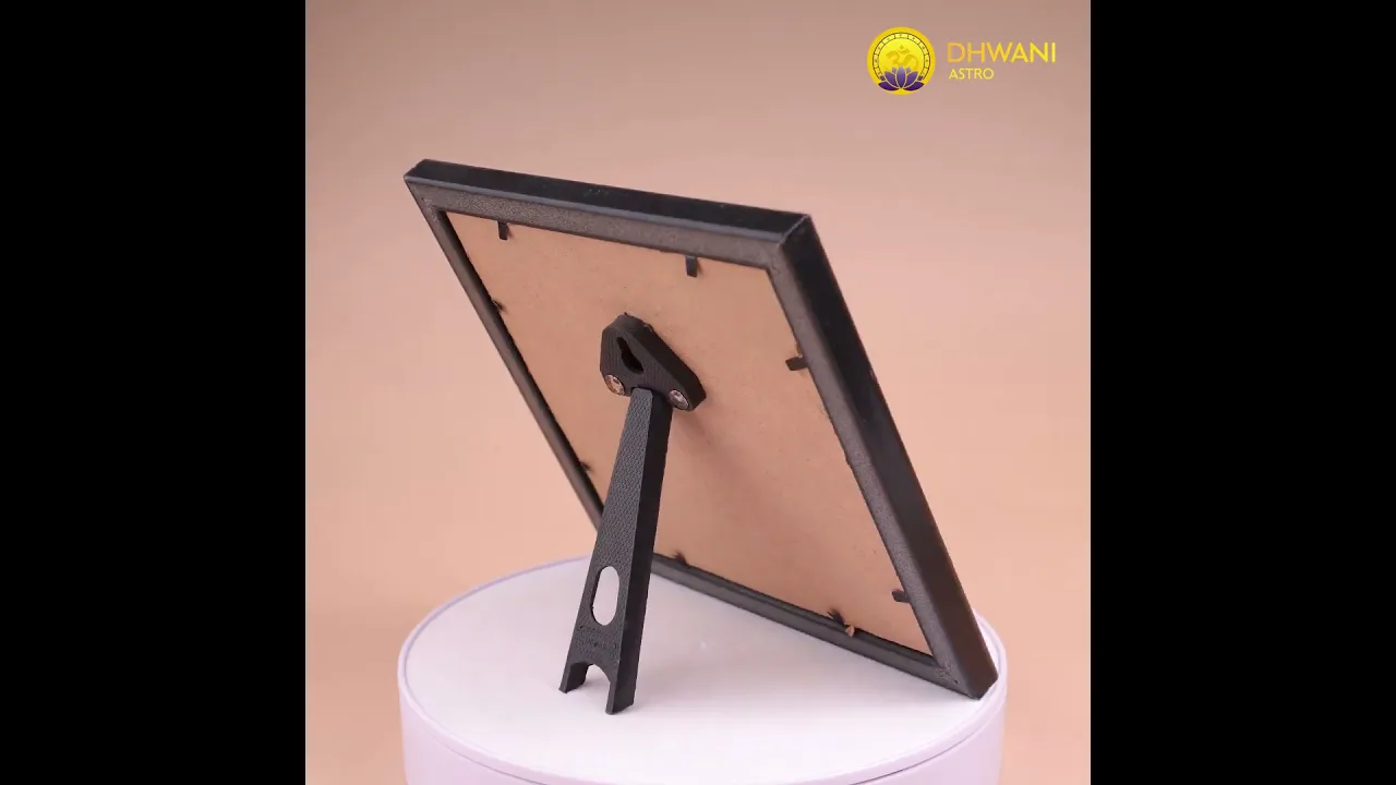 7 Horses Raw Pyrite Frame - Abhimantrit