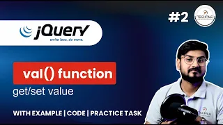 val method in jquery how to set and get value of form control