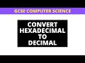 Convert Hex To Decimal Explainer