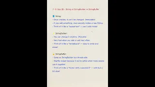 strings vs stringbuilder vs stringbuffer java programming java basics explained