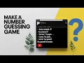 Python Project 3 Number Guessing Game Fun Beginner Project