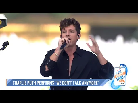 Download MP3 Charlie Puth - We Don't Talk Anymore (Live from The TODAY Show)