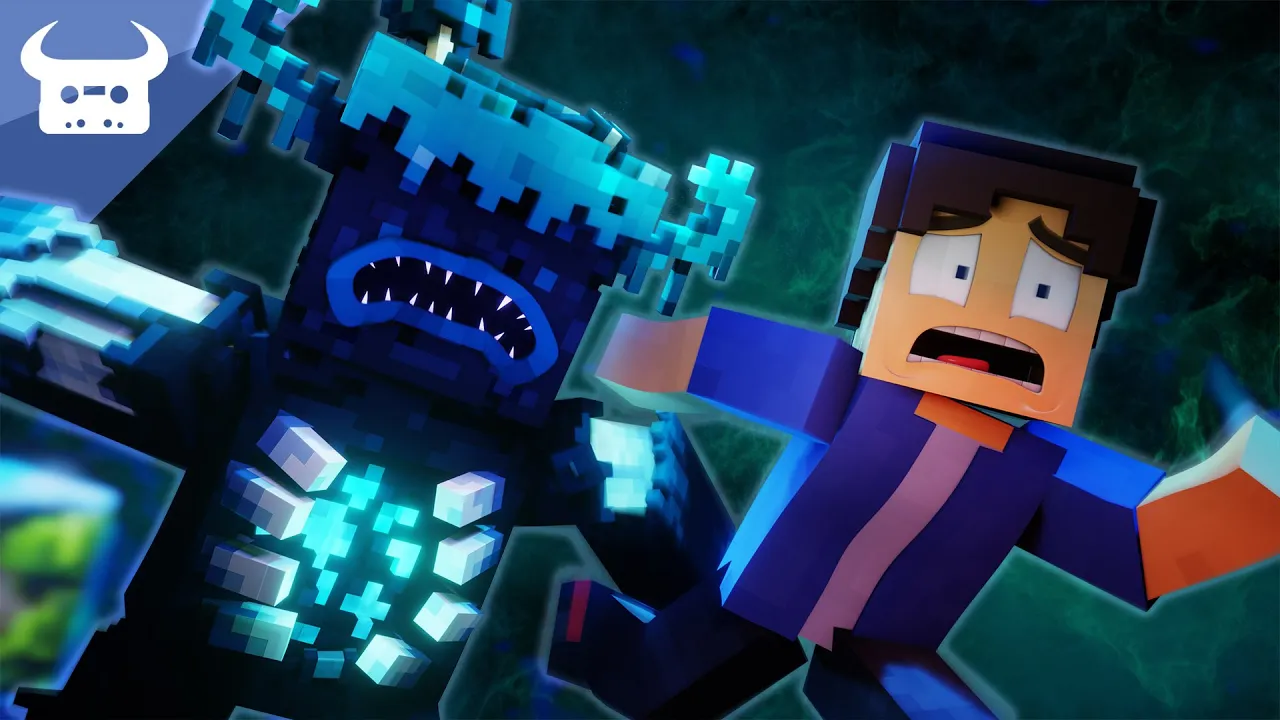 MINECRAFT WARDEN RAP | "Quiet Please!" | Animated Music Video MINECRAFT WARDEN RAP | "Quiet Please!" | Animated Music Video