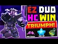 DUO New Hardcore Triumph Full Guide TDS Tower Defense Simulator