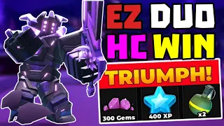 DUO New Hardcore Triumph Full Guide TDS Tower Defense Simulator