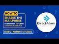 How to Enable the Mailparse Extension of PHP Using CloudLinux Selector in DirectAdmin