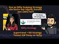 Supertrend RSI Strategy CA Akshatha Udupa Nifty Full Results