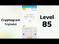 Cryptogram Tripledo Level 85 Solutions Logic Puzzle Game Mini Boss