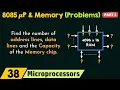 8085 Microprocessor and Memory Solved Problems - Part 1