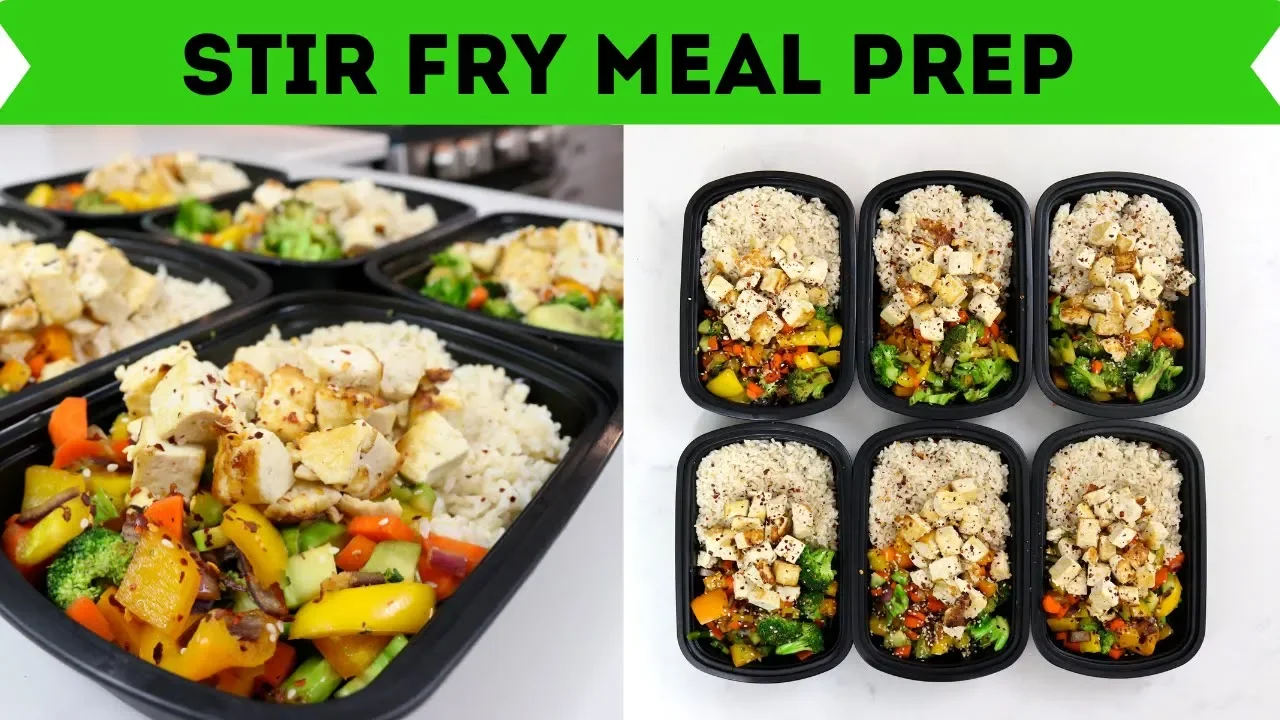 6 Meals in 20 Minutes - STIR FRY - Plant Based Dinner Recipe