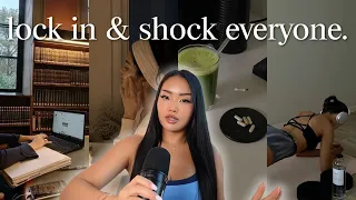 THE GREAT LOCK IN | how to transform your life & become unrecognizable before 2026 ends ✨