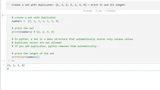 How Python Set Removes Duplicates With Simple Example