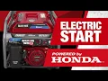 Black Max 7500 Watt Electric Start Bluetooth Generator