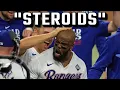 These Adolis Garcia Steroid Accusations Are Hilarious