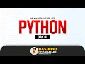 2026 ICT Python Full Lesson SInhala - DAY 01 Python Sinhala Pasindu Dissanayake