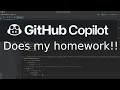 Using AI for My Programming Homework GitHub Copilot Fun
