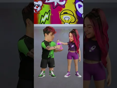 A voz do Void ficou muito estranha… e a Katlen quis testar também 😂