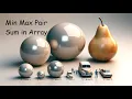 Minimize Maximum Pair Sum in Array - LeetCode 1877