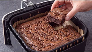 The Easiest Air Fryer Brownie You'll Ever Make!