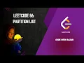 LeetCode 86 Partition List