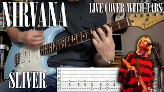 Download Nirvana - Sliver - Live at the Paramount - Guitar cover with tabs MP3