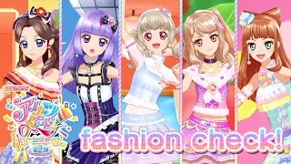 アイカツオンパレード！ミュージックビデオ『fashion check！』をお届け♪