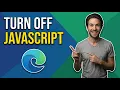How To Turn Off Javascript In Edge Easy Guide