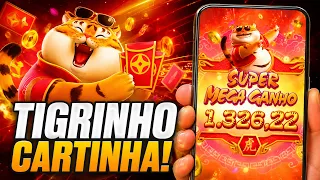 TIGRINHO 50 CENTAVOS JOGO DO TIGRE COM 50 CENTAVOS JOGANDO 50 REAIS NO TIGRINHO 50 MIL NO TIGRINHO