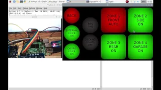Heating Security Control Part 20 - Raspberry Pi coding python tkinter gui