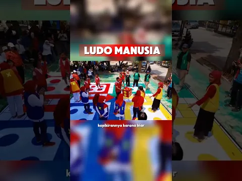 Lomba Ludo Manusia di Hut 81 RI