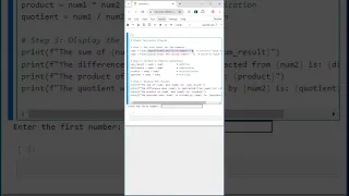 How to create simple calculator in Python - Explained in Tamil