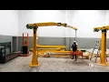 Brazo articulado + balancín 350 lbs. | Cormac Industrial ®