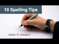 10 Spelling Tips English Grammar Skills