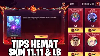 TIPS HEMAT SKIN 11.11 & LUCKYBOX BEBAS PILIH DI EVENT LEGEND KAGURA - MOBILE LEGENDS
