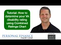 Tutorial How to determine your VA disability rating using Combined Ratings Chart