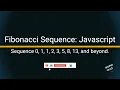 Fibonacci Sequence in Javascript from a Given Number
