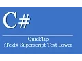QuickTip - C Visual Studio NET Tutorial