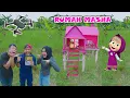 Download Lagu DRONE MENANGKAP RUMAH MASHA ADA DI DUNIA NYATA