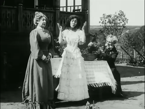 Барышня крестьянка. Немой фильм 1912 год. Российская Империя. Фильм сохранился без титров