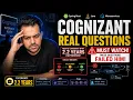 Real Cognizant Java Interview Experience For 2 2 Year Developers