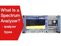 Spectrum Analyzer Explained Superheterodyne vs FFT vs Real-Time