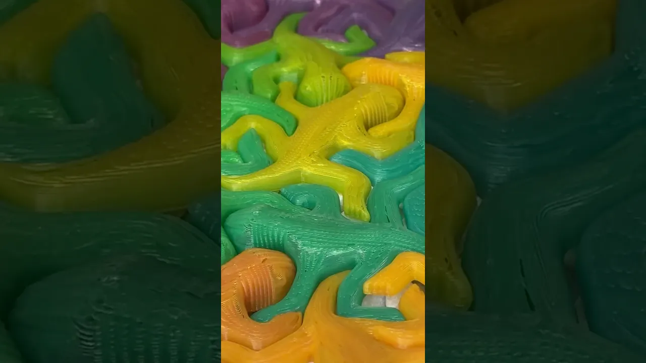 Tessellating Escher Lizards video thumbnail