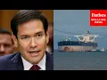Lagu Marco Rubio: Seizing Iranian Shadow Fleet Tankers Carrying Oil 'Will Be Under Consideration'