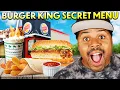 Trying Rating Burger King Secret Menu