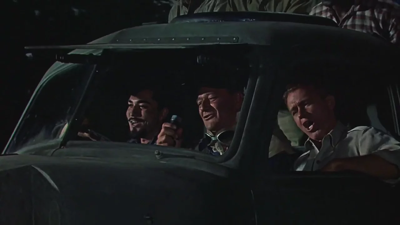"Whiskey, Leave Me Alone" -- The Big Sky (1952) / Hatari! (1962) "Whiskey, Leave Me Alone" -- The Big Sky (1952) / Hatari! (1962)