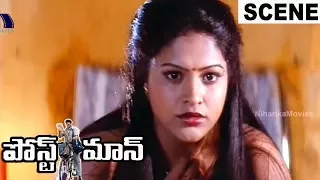 soundarya confusion by raasi ms narayana irritated by his wife postman movie scene